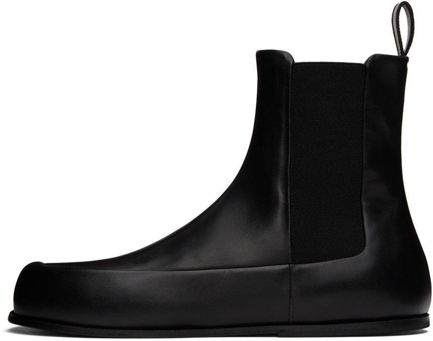 Marsèll Black Accomoda Beatle Chelsea Boots