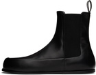 Marsèll Black Accomoda Beatle Chelsea Boots