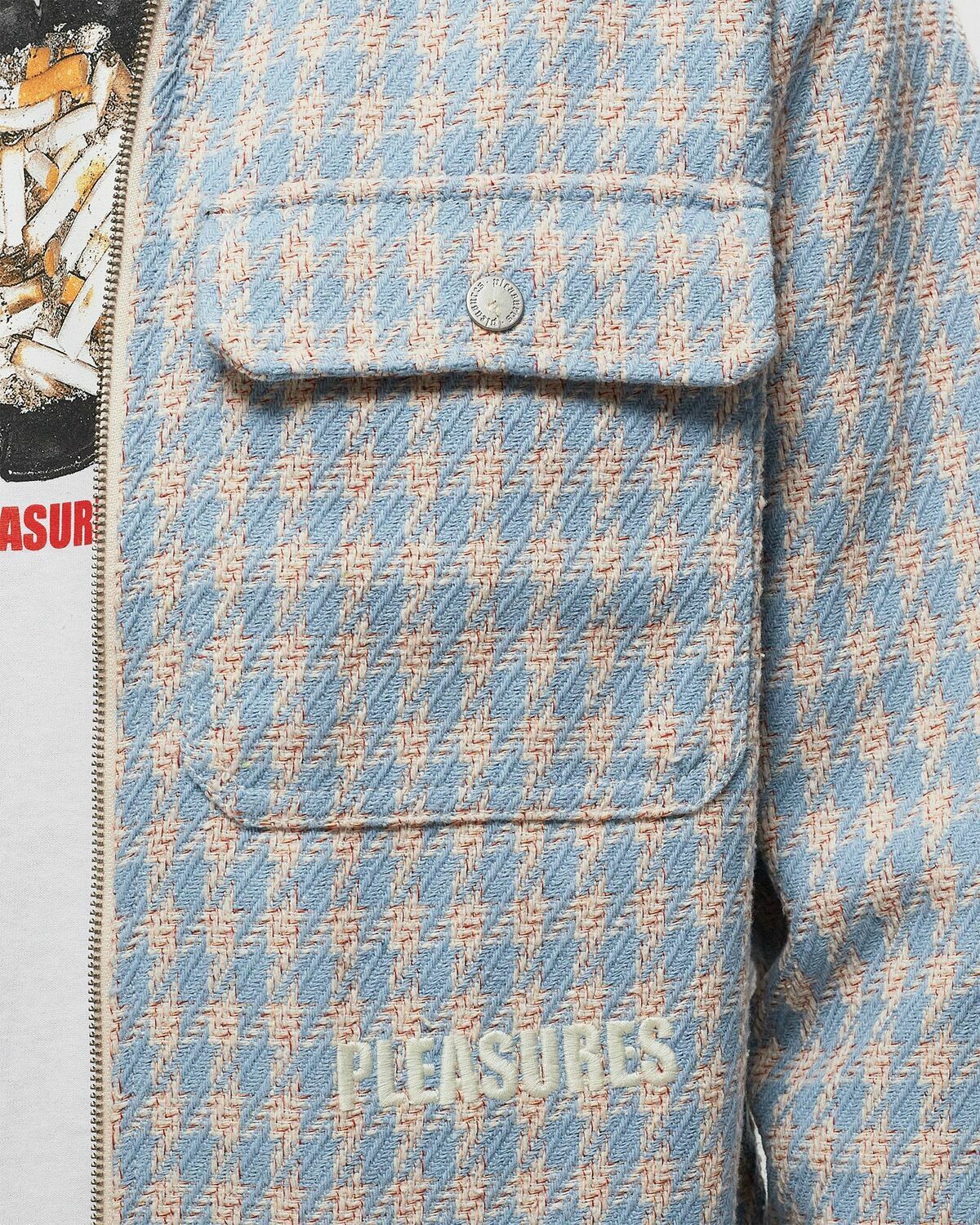 Pleasures Folklore Work Jacket Blue Overshirts