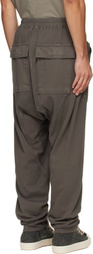 Rick Owens DRKSHDW Gray Tower Classic Drawstring Cargo Pants