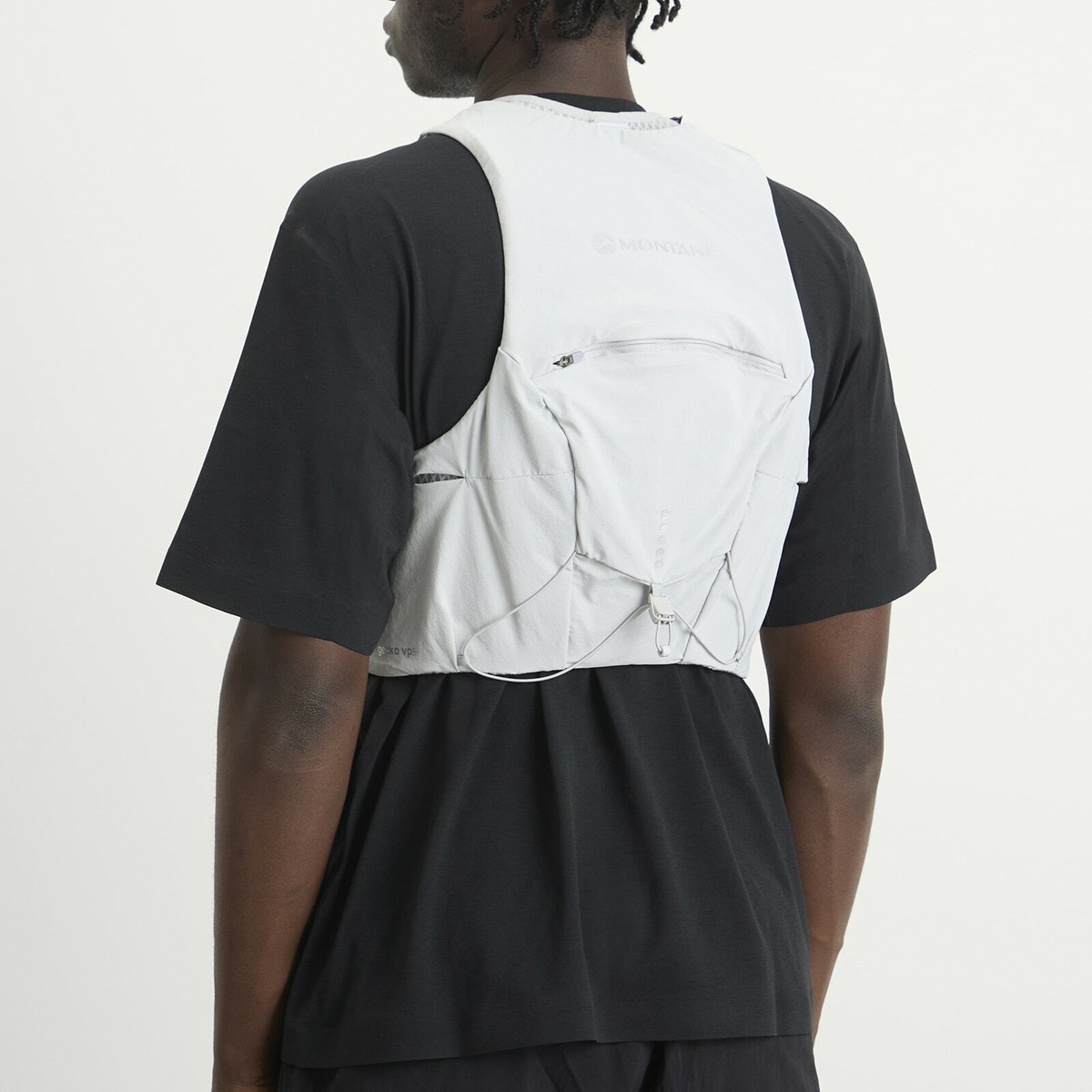Montane Men's Gecko Vp5+ Hydration Running Vest in Platinum