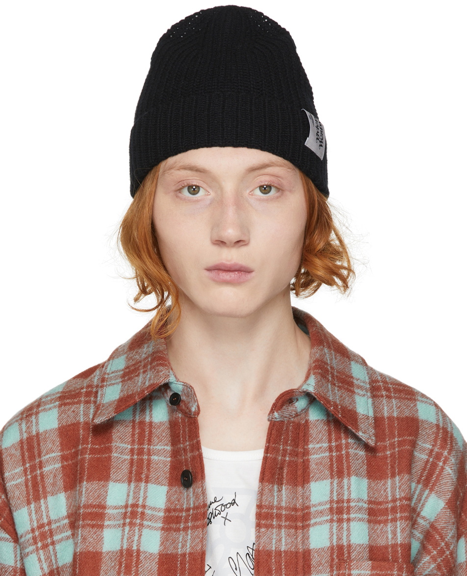 Vivienne Westwood Black Classic Beanie Vivienne Westwood