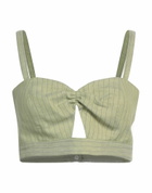 Jijil Womens Top in Sage green