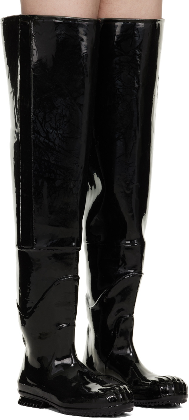 Maison Margiela Black Wader Boots