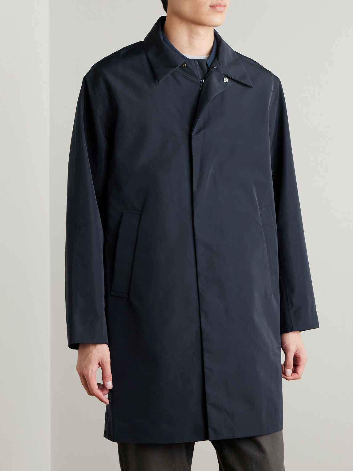 NN07 - Steve 80037 Shell Coat - Blue