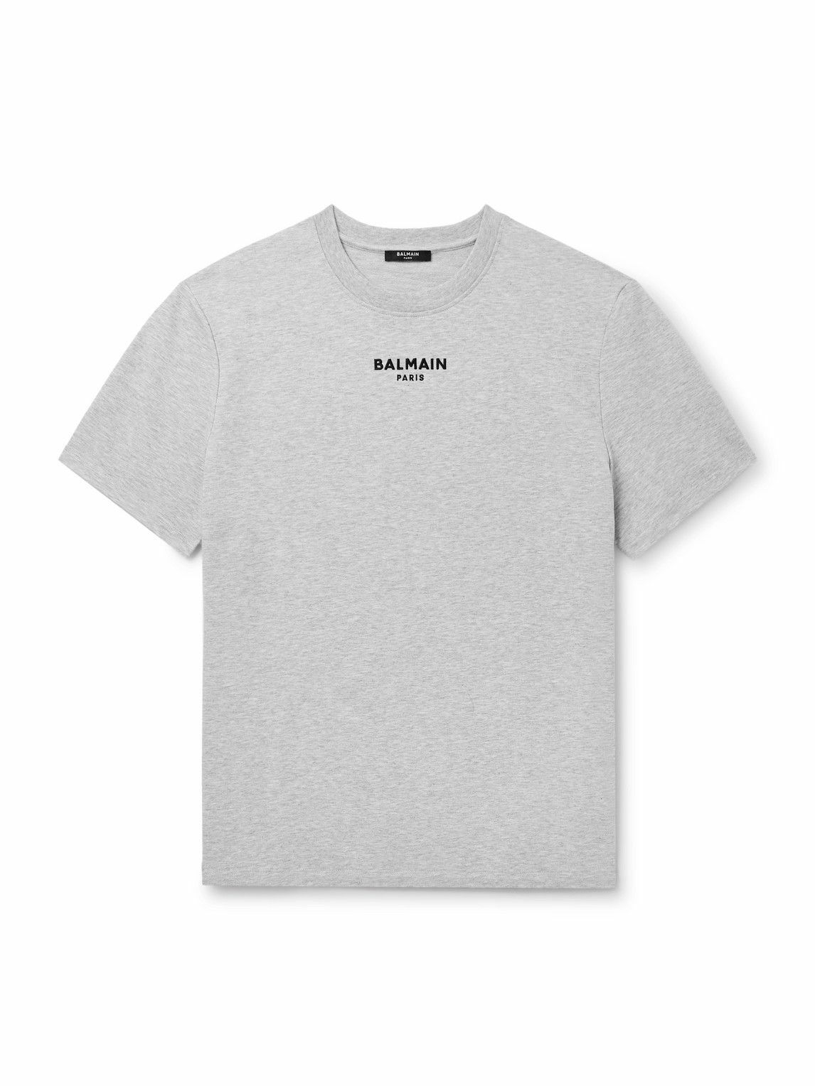 Balmain Gold Kiss Print Logo T.shirt Classic Fit Balmain