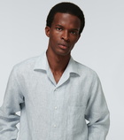 Loro Piana - André Arizona Solaire linen shirt