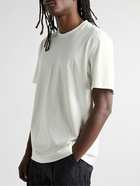 Y-3 - Logo-Print Cotton-Jersey T-Shirt - White