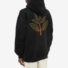 Magenta Men's Tree Plant Hoody in Black