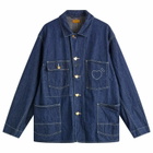 Human Made Men's Denim Coverall Jacket in Indigo