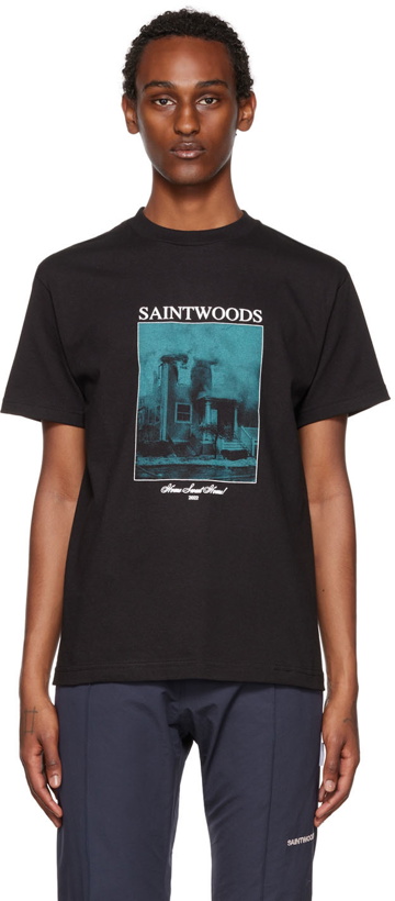 Photo: Saintwoods Black How Sweet Home T-Shirt