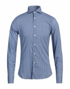 Fedeli Mens Shirt in Blue