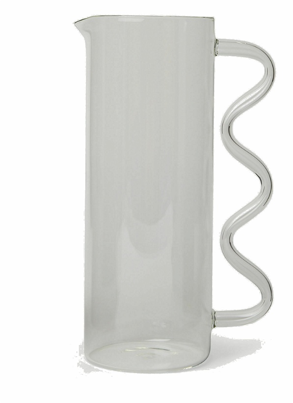 Photo: Wave Pitcher in Transparent