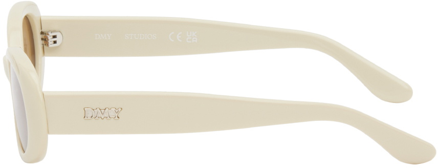 小物 DMY STUDIOS VALENTINA ivory Valentina Ivory Sunglasses — DMY Studios