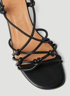 GANNI Knots Kitten Heel Sandals