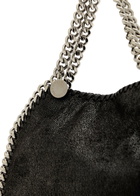 Stella Mccartney Falabella Mini Faux Suede Tote bag - Black - One Size