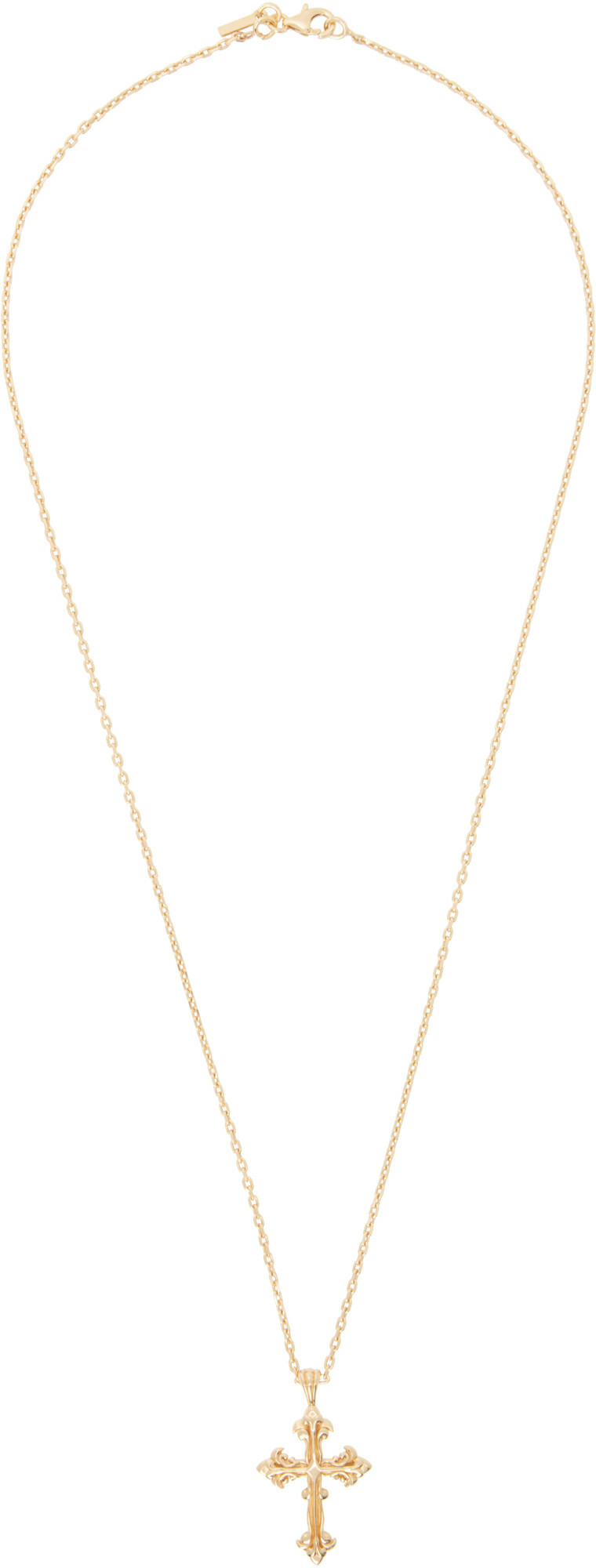 Emanuele Bicocchi Small Avelli Cross Necklace