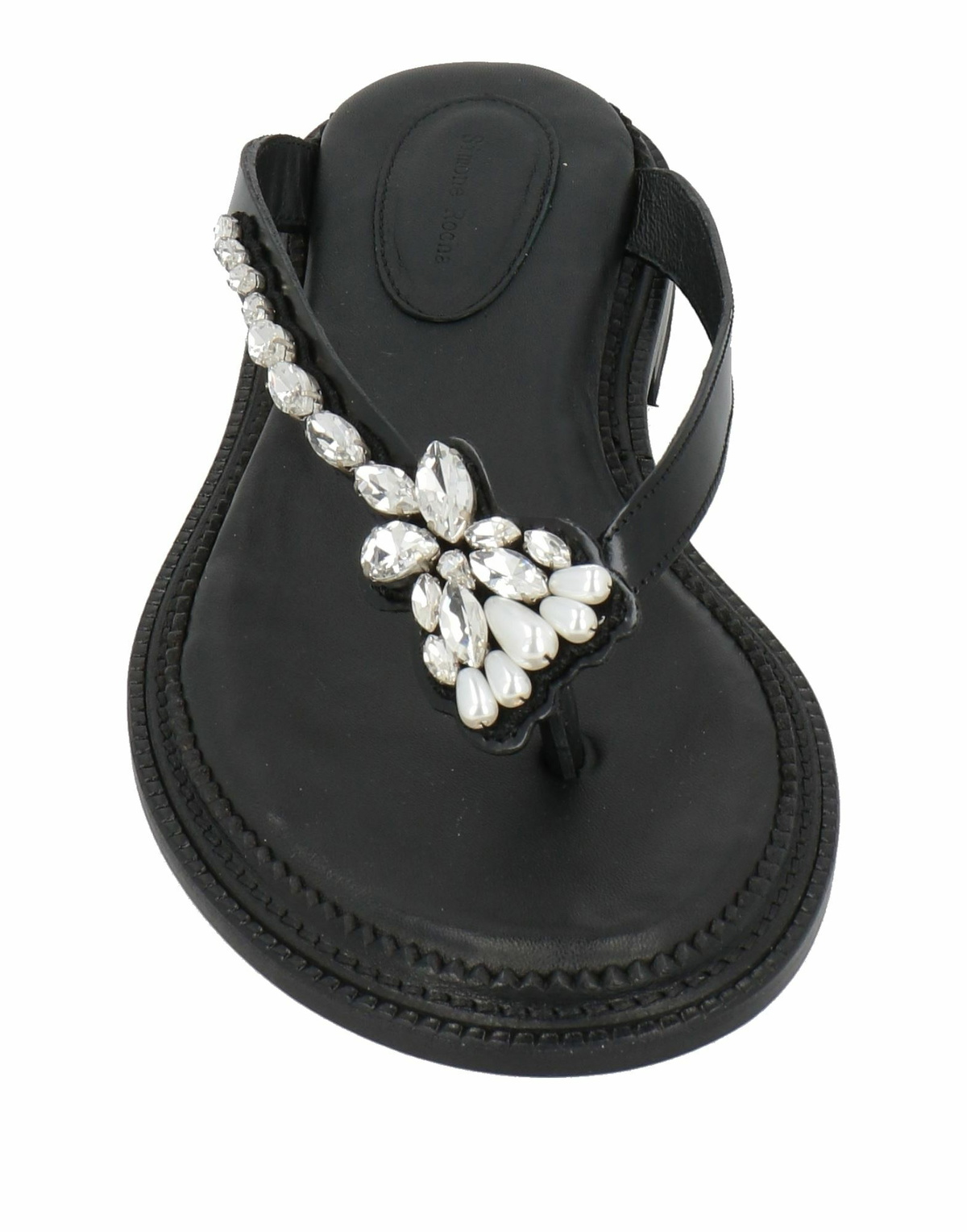 Simone Rocha Womens Thong sandal in Black