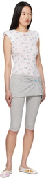 Ashley Williams White Baby Bodysuit