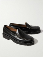 G.H. Bass & Co. - Weejun 90 Larson Polished-Leather Penny Loafers - Black