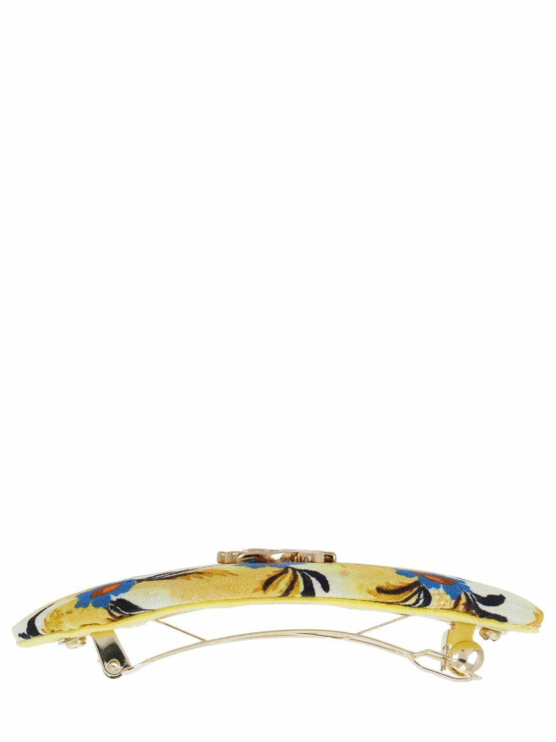 【Etro】Silk Hair Clip ETRO - Rectangular Silk Hair Clip Etro