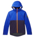 Polo Ralph Lauren - Logo-Appliquéd Colour-Block Shell Hooded Jacket - Men - Blue