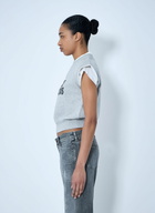 Acne Studios Sleeveless Logo Sweatshirt