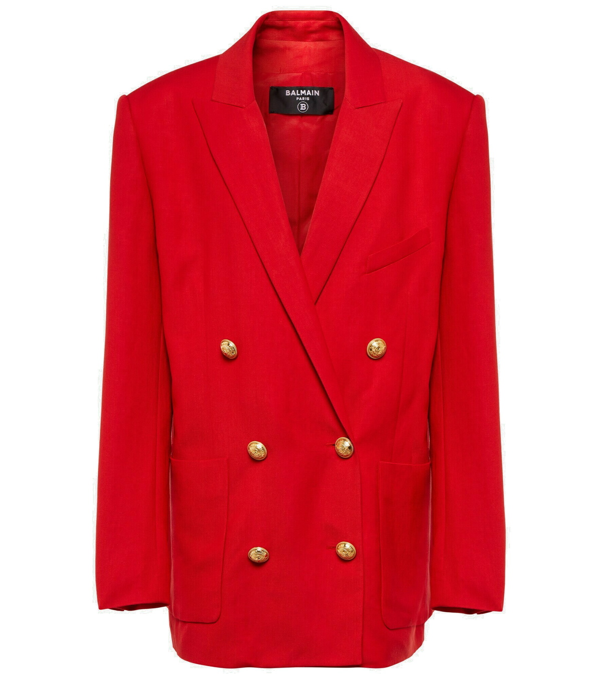 Balmain - Double-breasted oversized blazer Balmain