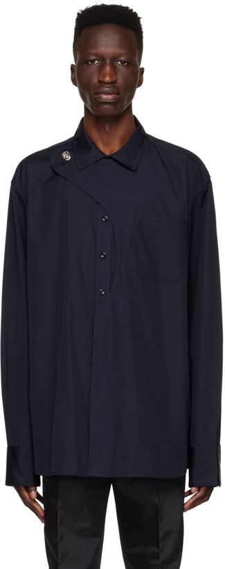 Photo: Botter Navy Cotton Shirt