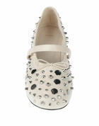 Maje Womens Ballet flats Ivory