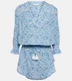 Heidi Klein Paisley cotton minidress