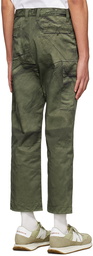 Junya Watanabe Khaki Nylon Trousers