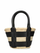 DEMELLIER Mini Santorini Raffia Tote Bag