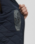 Daily Paper Camo monogram denim bomber Blue Mens Bomber Jacket