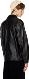 Marni Black Leather Jacket