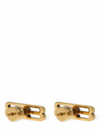 BALENCIAGA - Bb Icon Brass Earrings