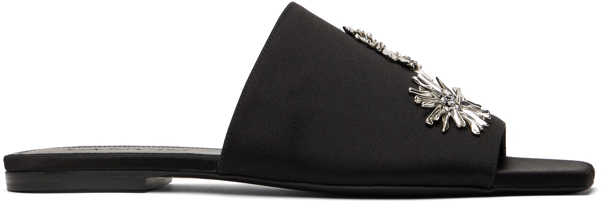 【関税込み】Lanvin ブラック Swing Melodie ヒールサンダル Lanvin Swing Melodie 45 Leather Sandal in Black | Lyst