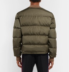 Gucci - Quilted Embroidered Ripstop Down Jacket - Men - Green
