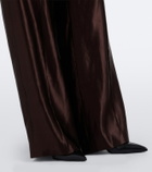 Joseph Jnane linen and silk wide-leg pants