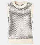 Varley Knowles cotton sweater vest
