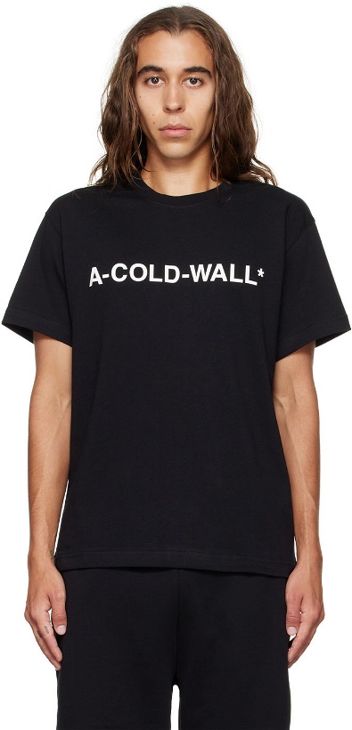 Photo: A-COLD-WALL* Black Bonded T-Shirt