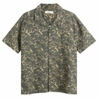 Kestin Men's Landscape Print Crammond Shirt in Olive