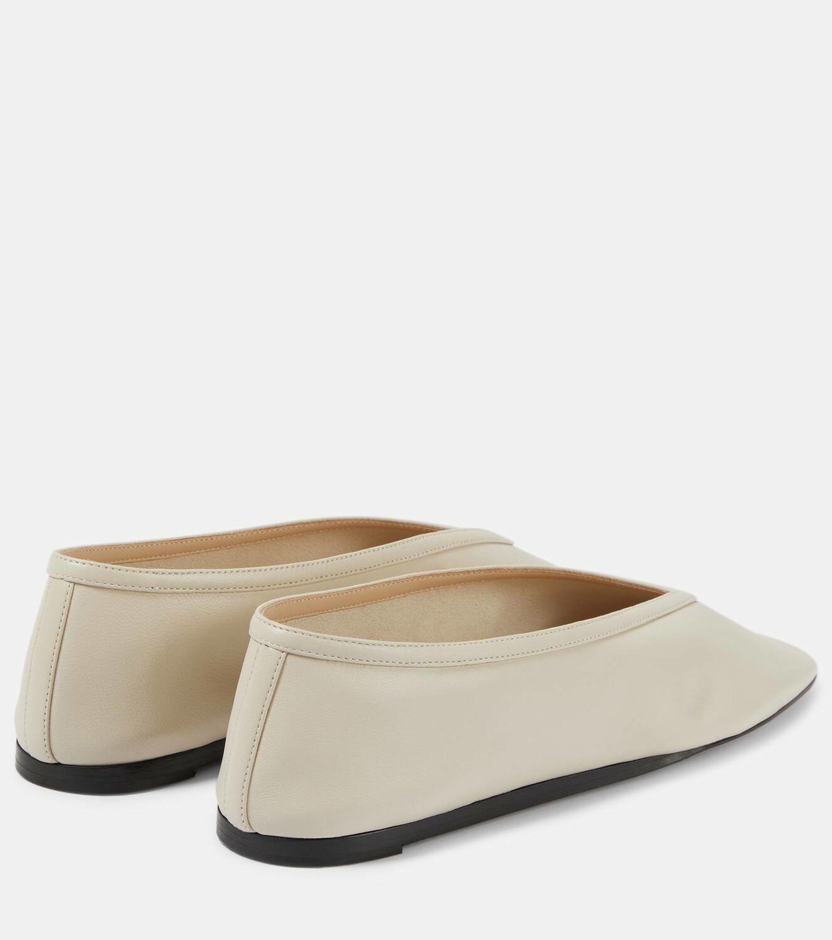Le Monde Béryl Luna leather slippers