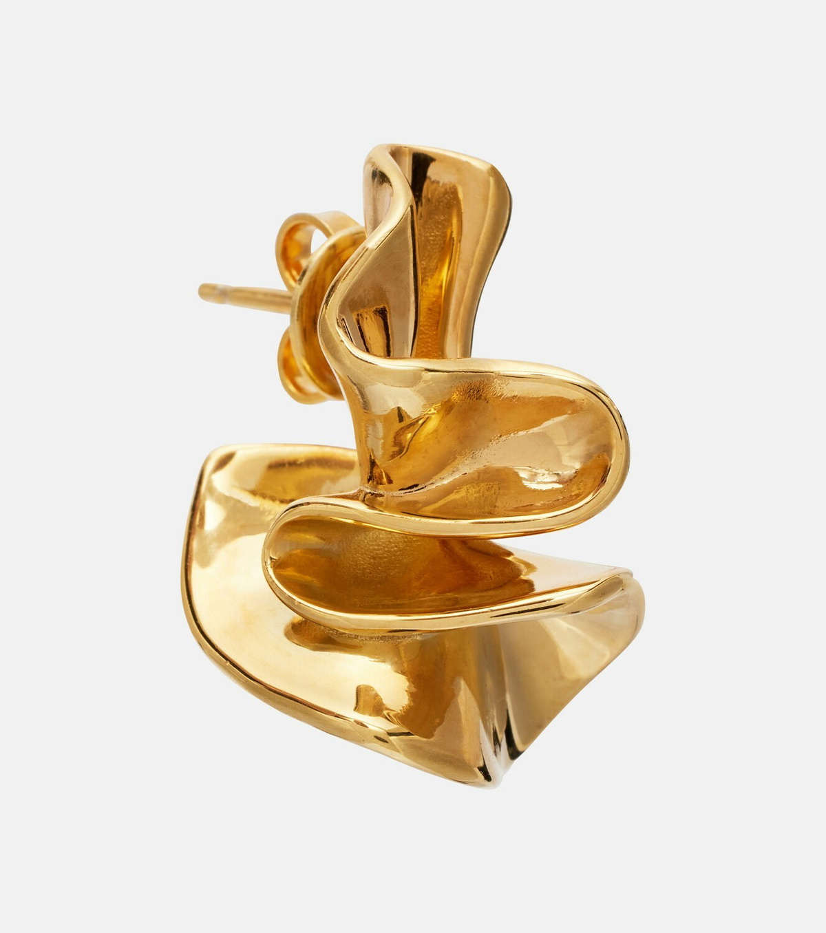 Bottega Veneta Gold-plated sterling silver earrings