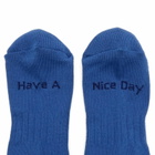 Rostersox Fire Socks in Blue