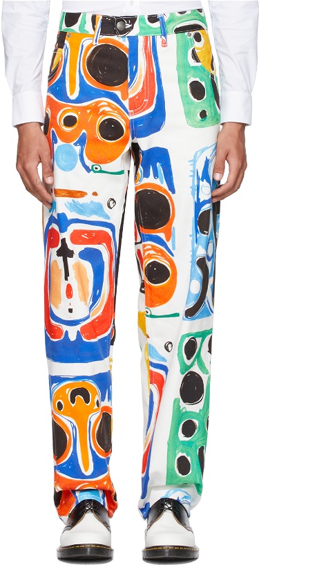 Photo: Charles Jeffrey Loverboy Multicolor Art Jeans
