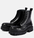 Balenciaga - Strike leather ankle boots