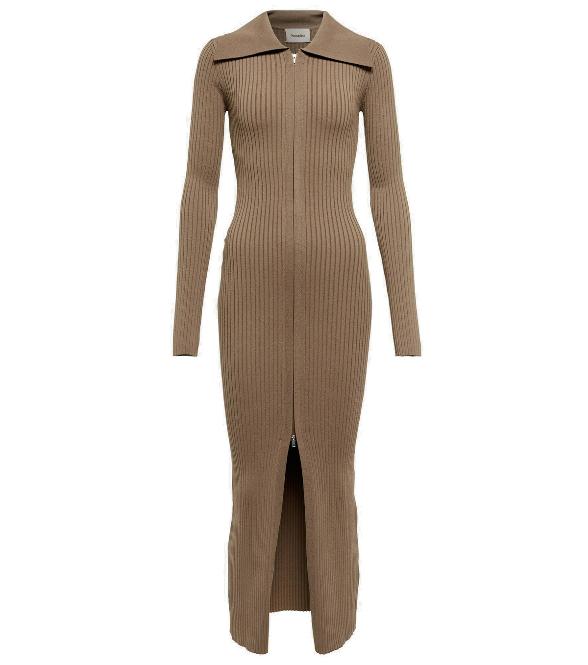 Nanushka - Bennie ribbed-knit midi dress Nanushka
