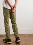 And Wander - Straight-Leg Belted Shell Trousers - Green