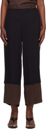 UNDERCOVER Brown & Black UP1F1510-2 Trousers
